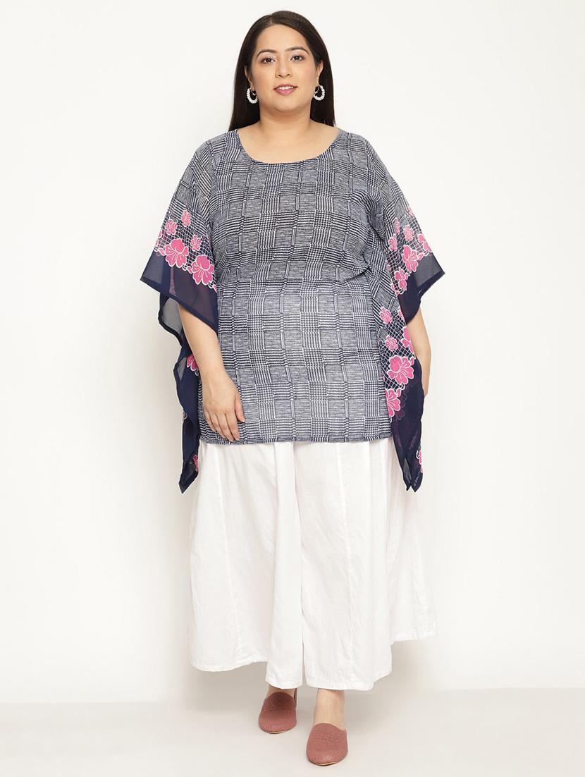 women's a line round neck top - 18950679 - Zoom Image - 5