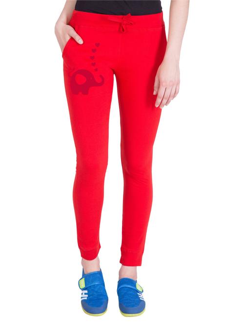 mid rise printed track pant - 18952682 - Very Small Image - 1