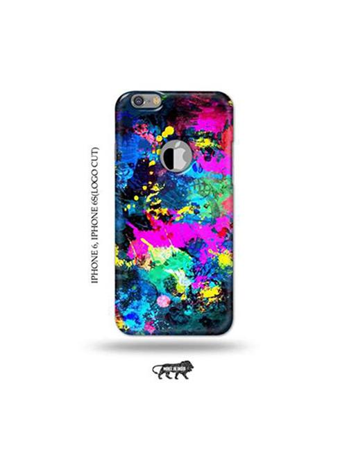 abstract back cover compatible with iphone 6, iphone 6s(logo cut) - 18953818 - Very Small Image - 1