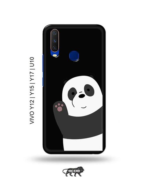 hello panda back cover compatible with vivo y12, vivo y15 (2019), vivo y17, vivo u10 - 18955379 - Very Small Image - 1