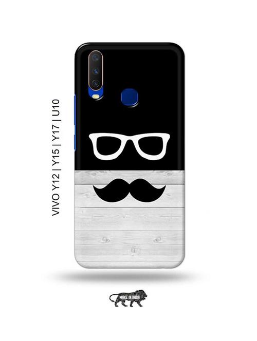 hipster back cover compatible with vivo y12, vivo y15 (2019), vivo y17, vivo u10 - 18955491 - Very Small Image - 1