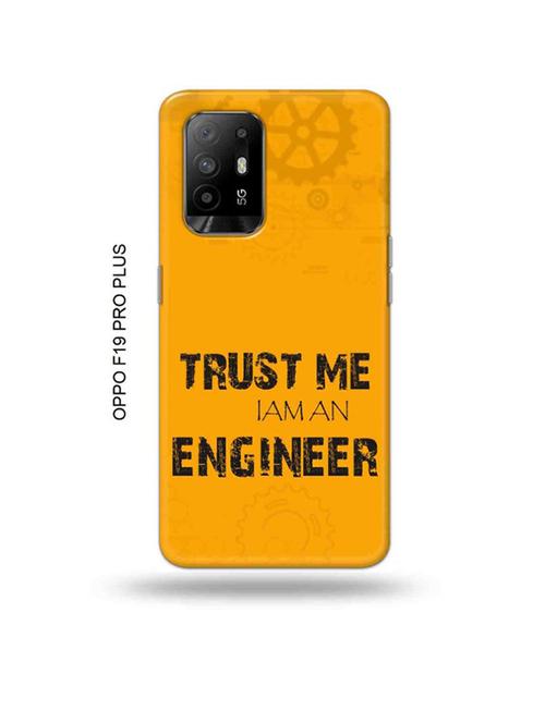 trust me i am engineer back cover compatible with oppo f19 pro plus 5g - 18956956 - Very Small Image - 1
