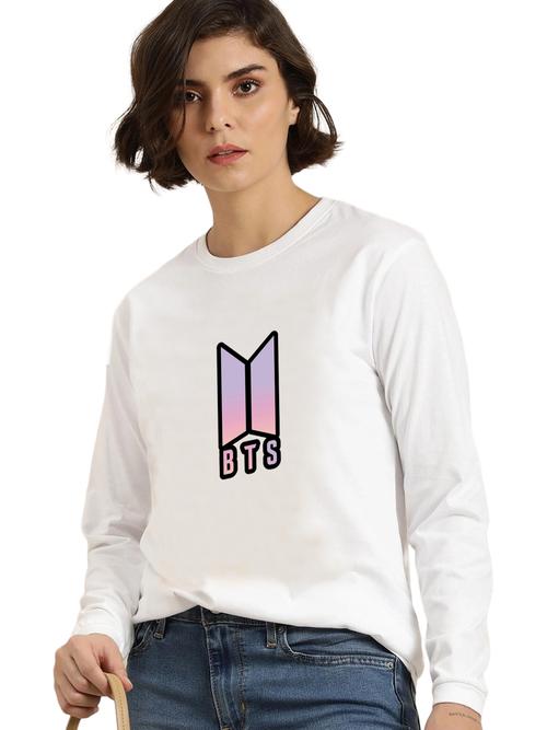 women's causal boyfriend/oversized t-shirt (white) - 18958741 - Very Small Image - 1