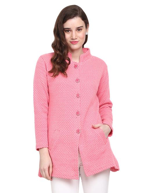 button up front wool cardigan - 18961511 - Very Small Image - 1