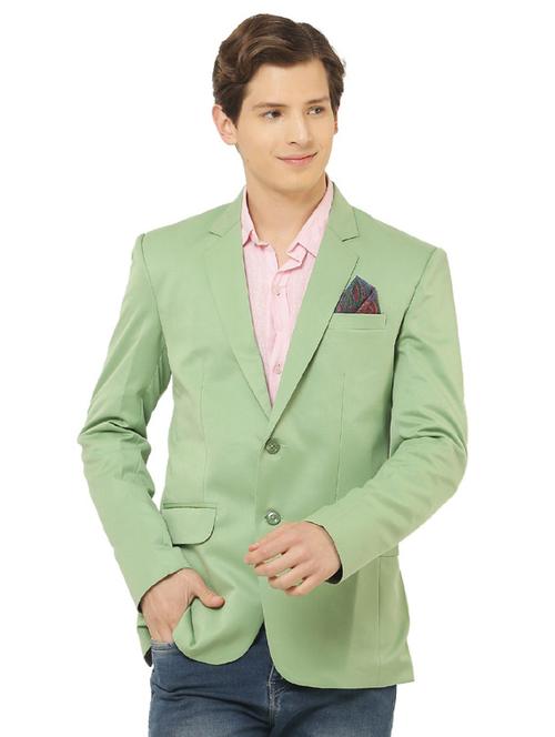 cotton blend casual blazer - 18961935 - Very Small Image - 1