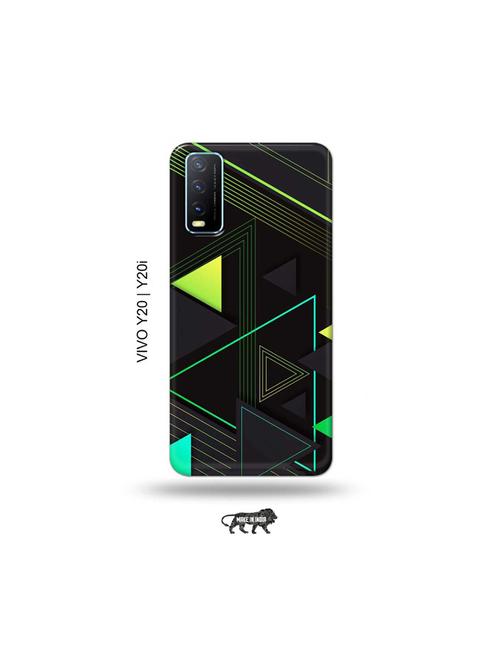triangular design back cover compatible with vivo y20, y20i, y20g, y20a, y12s, y12g - 18964278 - Very Small Image - 1