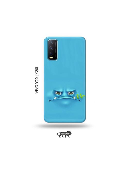 angry face back cover compatible with vivo y20, y20i, y20g, y20a, y12s, y12g - 18964430 - Very Small Image - 1