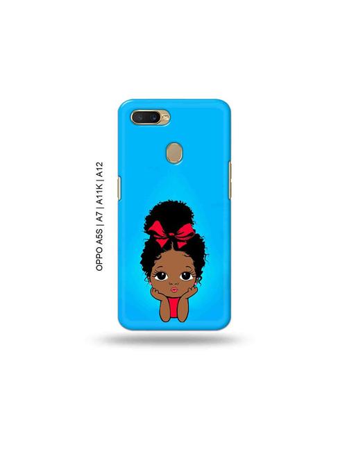 cute kiddo back cover compatible with oppo a5s, oppo a7, oppo a11k, oppo a12 - 18965895 - Very Small Image - 1