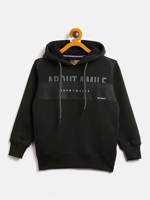 hooded neck printed sweatshirt  - 18969334 - Very Small Image - 1