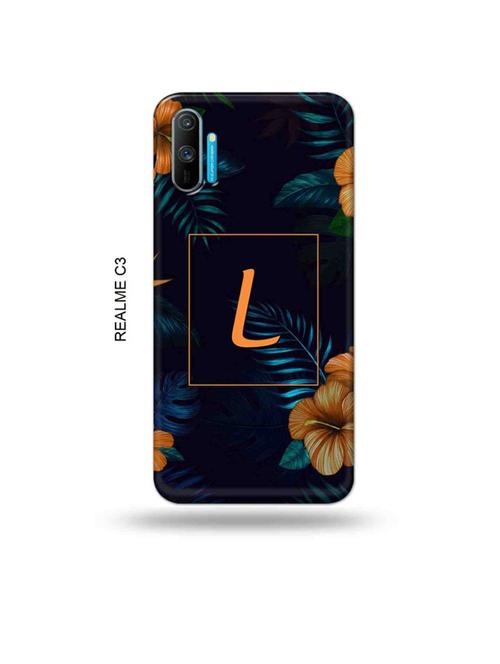 tweakymod designer printed hard case | floral l back cover compatible with realme c3 - 18976925 - Very Small Image - 1