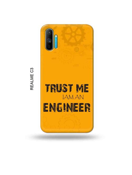 tweakymod designer printed hard case | trust me i am engineer back cover compatible with realme c3 - 18976990 - Very Small Image - 1