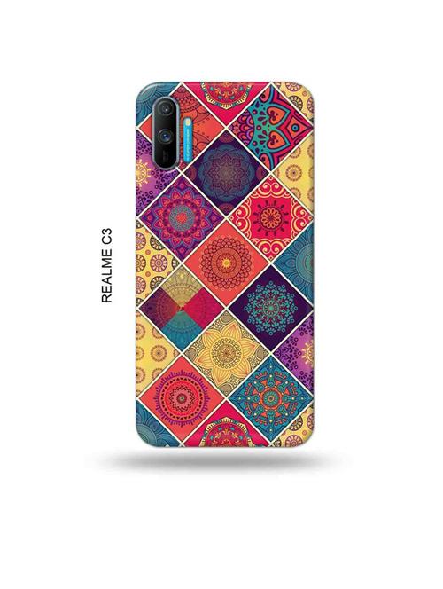 tweakymod designer printed hard case | aztec back cover compatible with realme c3 - 18977022 - Very Small Image - 1