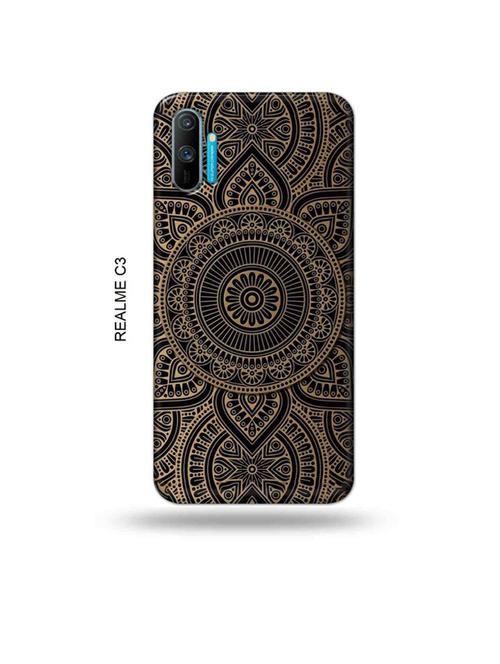 tweakymod designer printed hard case | mandala back cover compatible with realme c3 - 18977023 - Very Small Image - 1