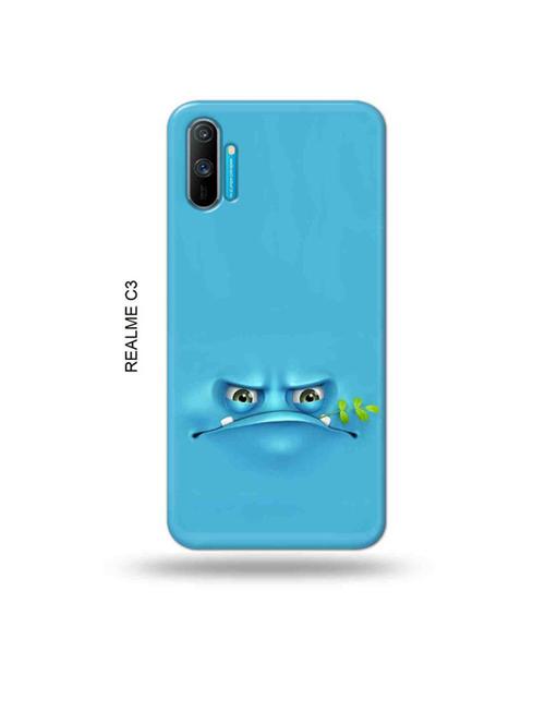 angry face back cover compatible with realme c3 - 18977087 - Very Small Image - 1