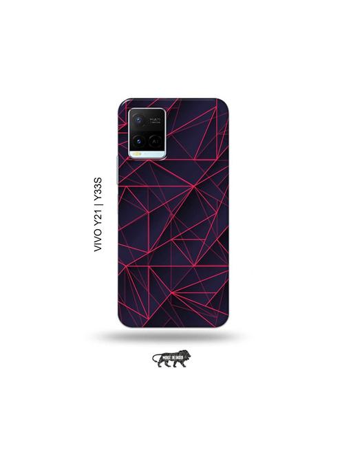 abstract back cover compatible with vivo y21, vivo y33s - 18977387 - Very Small Image - 1