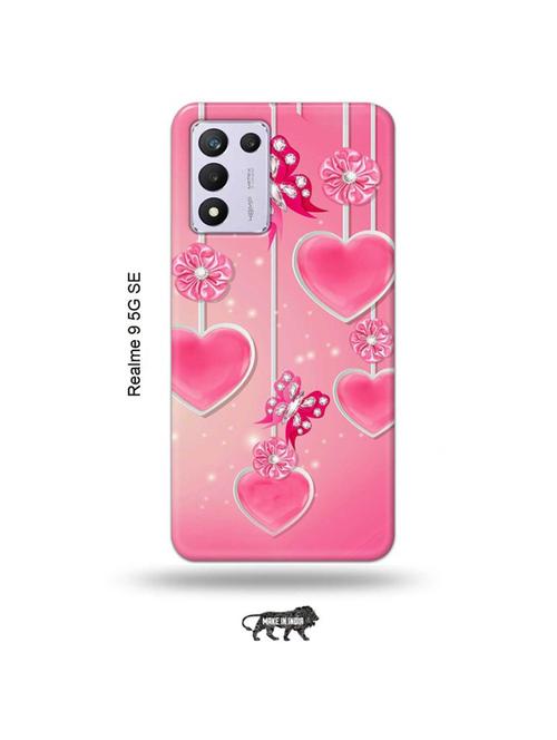 hearts back cover compatible with realme 9 5g speed edition - 18981076 - Very Small Image - 1