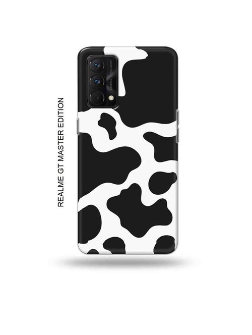 tweakymod designer printed hard case | white black back cover compatible with realme gt master edition - 18981860 - Very Small Image - 1