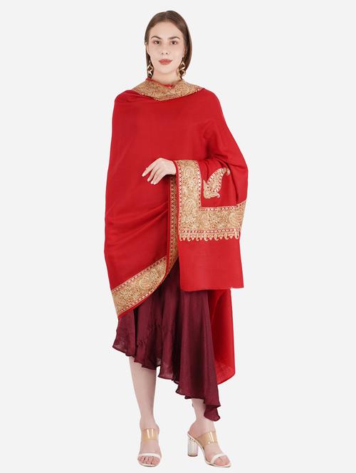 women's embroidered shawl - 18982437 - Very Small Image - 1