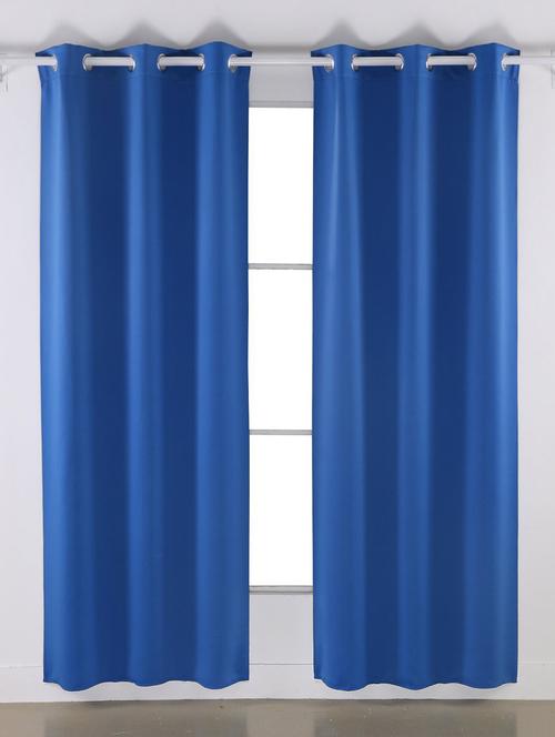 pack of 2 solid curtains - 18983781 - Very Small Image - 1