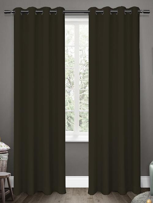 pack of 2 solid curtains - 18984023 - Very Small Image - 1