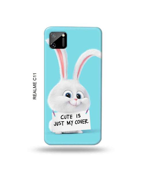 tweakymod designer printed hard case | cute is my cover back cover compatible with realme c11 - 18985637 - Very Small Image - 1