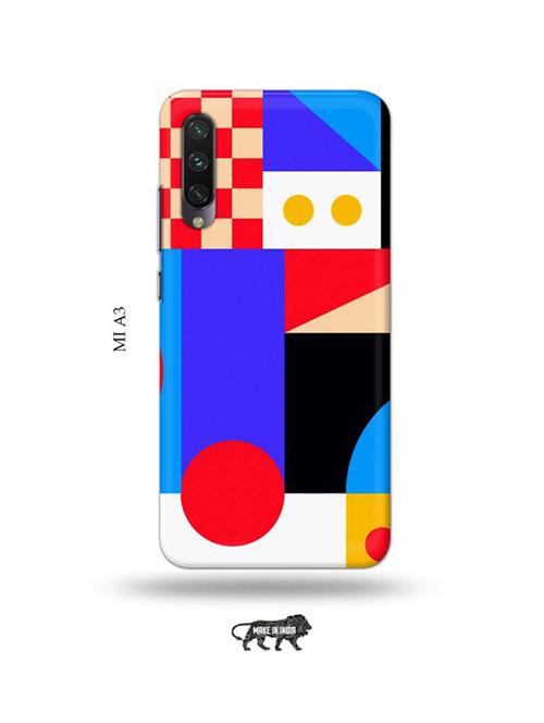 colour boxes back cover compatible with mi a3 - 18986126 - Very Small Image - 1