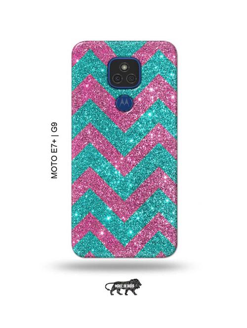 colourfull back cover compatible with moto e7 plus, moto g9 - 18986625 - Very Small Image - 1