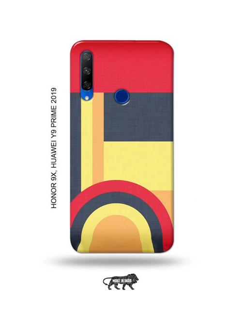 aztec back cover compatible with honor 9x, huawei y9 prime 2019 - 18986928 - Very Small Image - 1