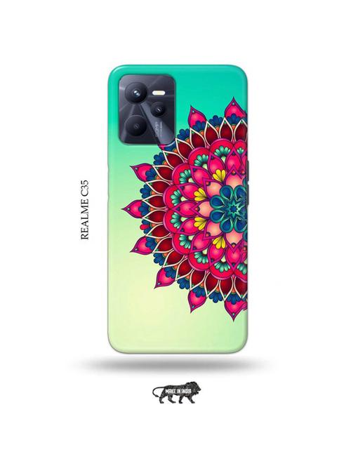tweakymod designer printed hard case | flowers back cover compatible with realme c35 - 18986941 - Very Small Image - 1