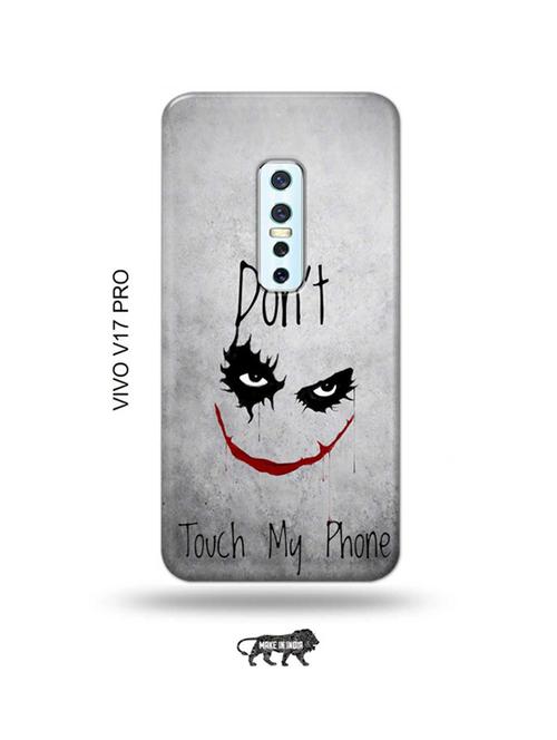 don't touch my phone back cover compatible with vivo v17 pro - 18986991 - Very Small Image - 1