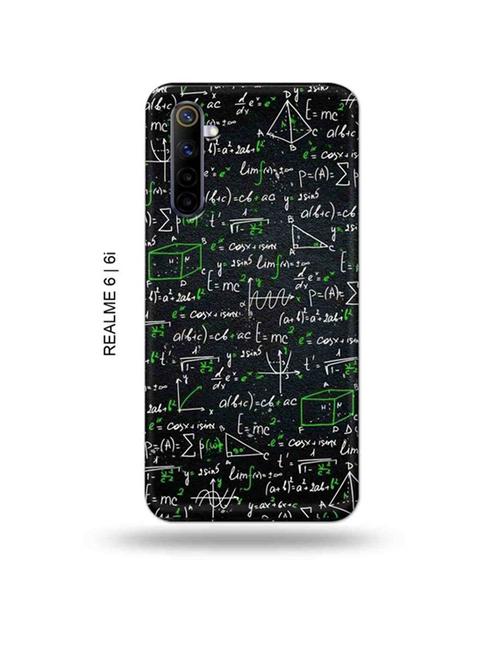 nerdy maths back cover compatible with realme 6, realme 6i - 18987935 - Very Small Image - 1