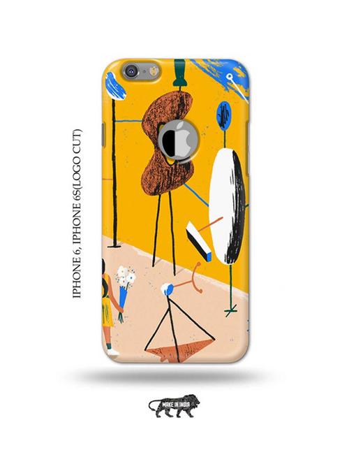 tribal art back cover compatible with iphone 6, iphone 6s(logo cut) - 18989344 - Very Small Image - 1