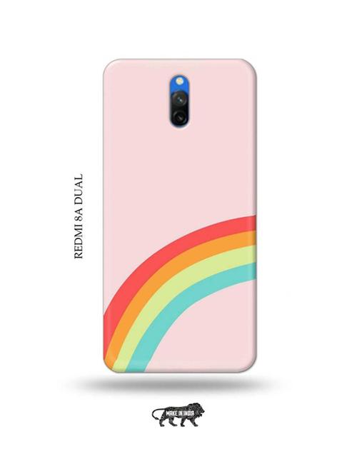 rainbow back cover compatible with redmi 8a dual - 18989582 - Very Small Image - 1