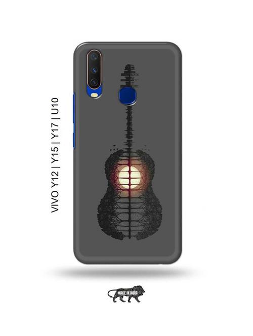 nature guitar back cover compatible with vivo y12, vivo y15 (2019), vivo y17, vivo u10 - 18989800 - Very Small Image - 1