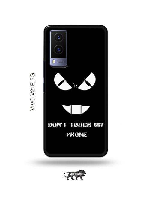 don't touch my phone back cover compatible with vivo v21e 5g - 18990601 - Very Small Image - 1