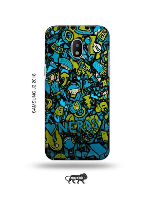 nerds back cover compatible with samsung j2 (2018) - 18991065 - Very Small Image - 1