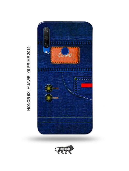 jeans love back cover compatible with honor 9x, huawei y9 prime 2019 - 18991320 - Very Small Image - 1