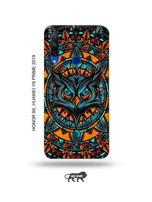 angry owl back cover compatible with honor 9x, huawei y9 prime 2019 - 18991377 - Very Small Image - 1