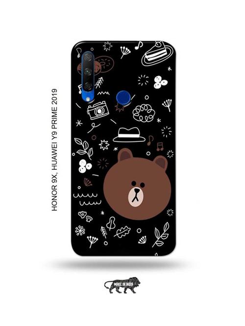 teddy back cover compatible with honor 9x, huawei y9 prime 2019 - 18991404 - Very Small Image - 1