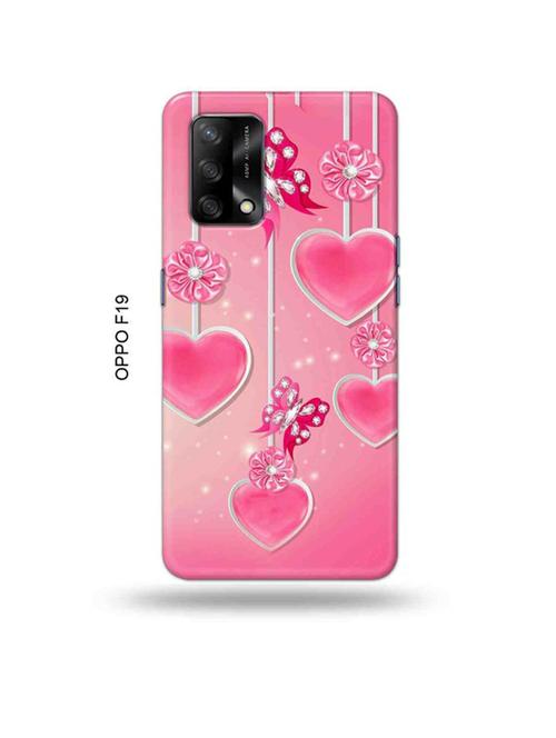 hearts back cover compatible with oppo f19, f19s, oppo a74 - 18992501 - Very Small Image - 1