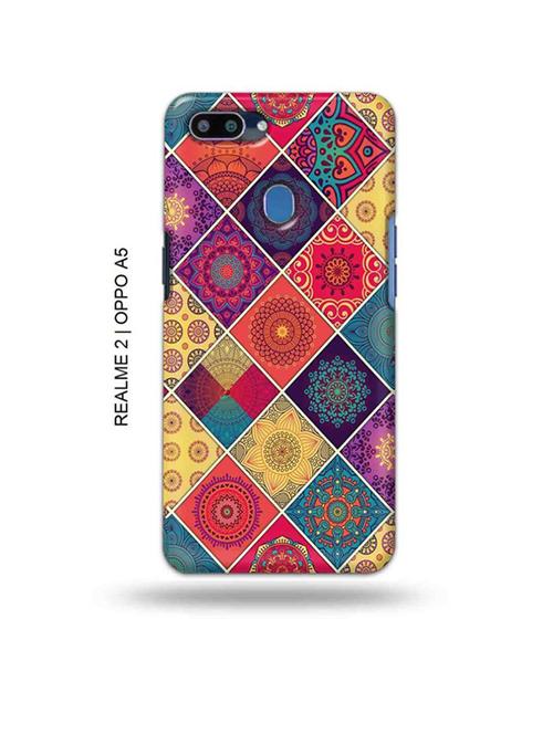 aztec back cover compatible with realme 2, oppo a5 - 18992826 - Very Small Image - 1