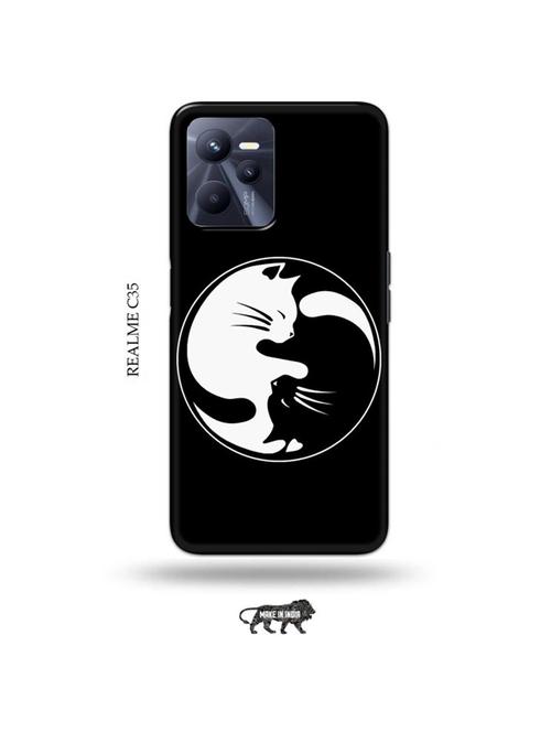 ninja cat back cover compatible with realme c35 - 18994268 - Very Small Image - 1