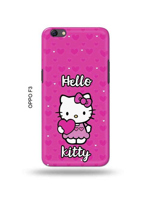 hello kitty back cover compatible with oppo f3 - 18995177 - Very Small Image - 1