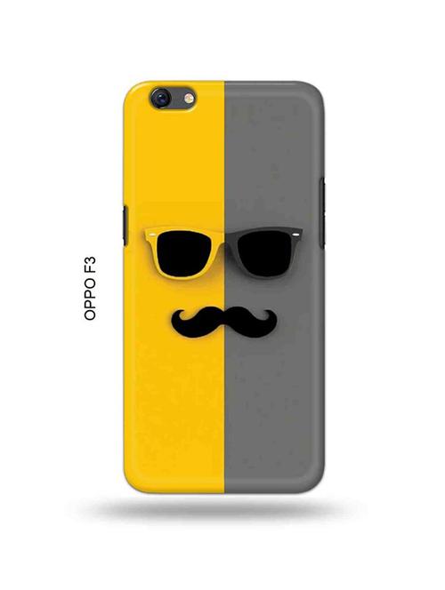 hipster back cover compatible with oppo f3 - 18995373 - Very Small Image - 1