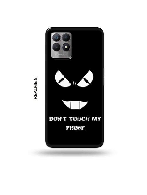 don't touch my phone back cover compatible with realme 8i, realme narzo 50 - 18995875 - Very Small Image - 1