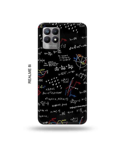 tweakymod designer printed hard case | maths nerdy back cover compatible with realme 8i, realme narzo 50 - 18996048 - Very Small Image - 1