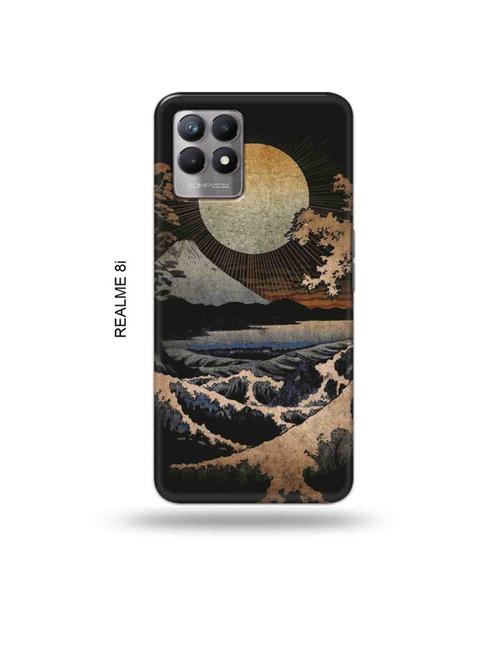 ancient world back cover compatible with realme 8i, realme narzo 50 - 18996075 - Very Small Image - 1