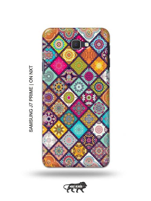 aztec mix back cover compatible with samsung j7 prime,j7 prime 2,on nxt, on 7(2016) - 18996287 - Very Small Image - 1