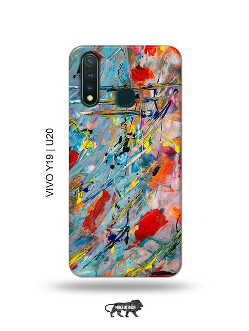 abstract back cover compatible with vivo y19, vivo u20 - 18996644 - Very Small Image - 1