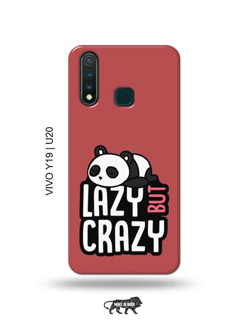 crazy panda back cover compatible with vivo y19, vivo u20 - 18996682 - Very Small Image - 1